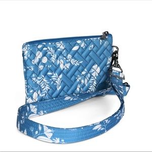 Lug peekaboo convertible crossbody wristlet - with touch screen access to phone